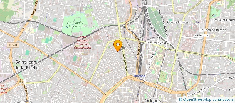 localisation de l'entreprise 797 480 464 à ORLEANS