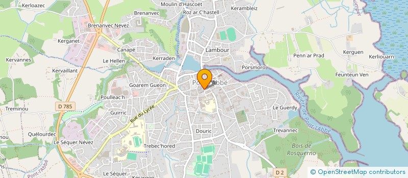 localisation de l'entreprise 797 489 374   PONT-L'ABBE