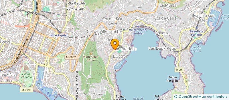 localisation de l'entreprise 797 506 136 à VILLEFRANCHE-SUR-MER