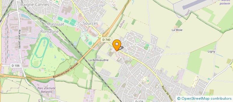 localisation de l'entreprise 797 509 015   SAINT-MAIXENT-L'ECOLE