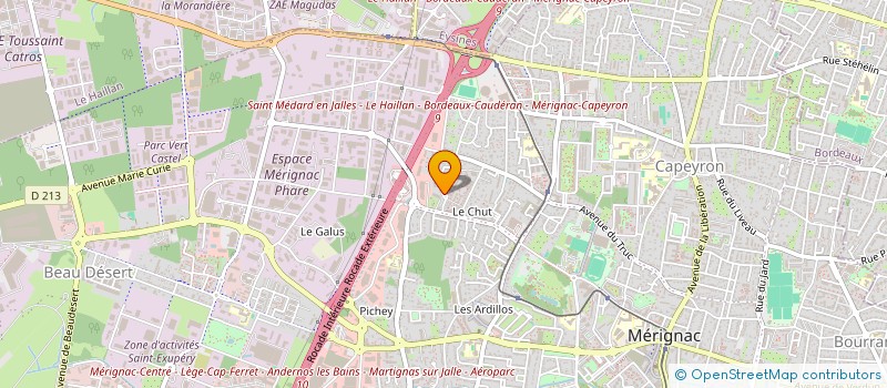 localisation de l'entreprise 797 522 521   GUJAN-MESTRAS