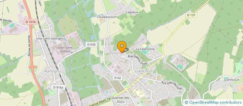 localisation de l'entreprise 797 552 007   LIANCOURT