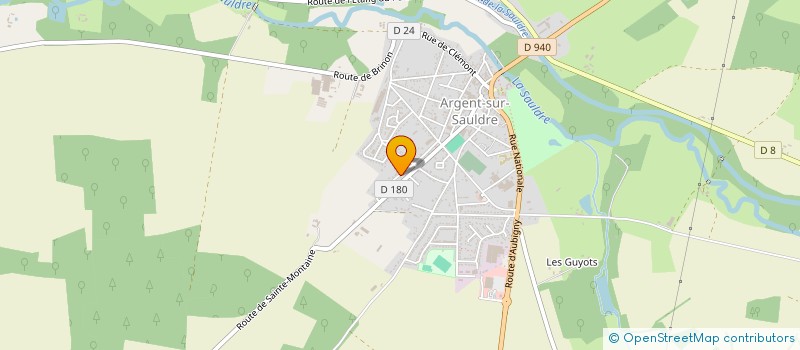 localisation de l'entreprise 797 561 438   ARGENT-SUR-SAULDRE