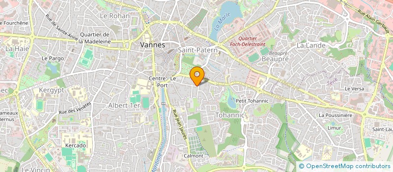 localisation de l'entreprise 797 570 439  à VANNES