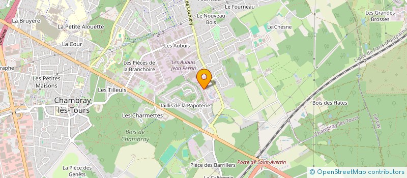 localisation de l'entreprise 797 572 658   SAINT-AVERTIN