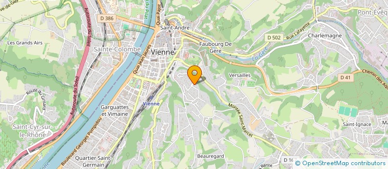 localisation de l'entreprise 797 574 589   VIENNE