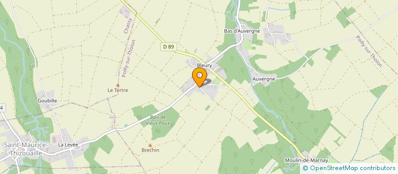 localisation de l'entreprise 797 590 981   POILLY-SUR-THOLON