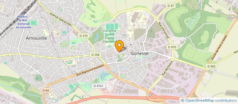 localisation de l'entreprise 797 595 709   GONESSE