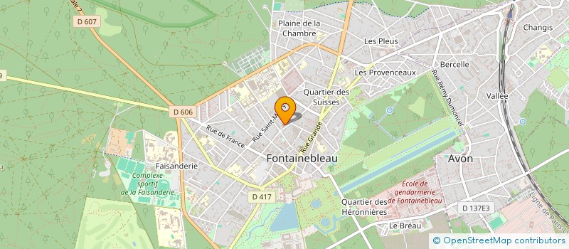 localisation de l'entreprise 797 596 293   FONTAINEBLEAU