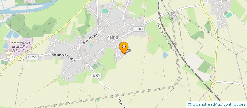 localisation de l'entreprise 797 612 611   MAING