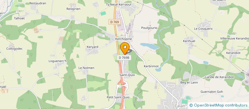 localisation de l'entreprise 797 615 754   CLEGUER