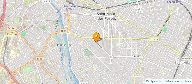 localisation de l'entreprise 797 623 717  à SAINT-MAUR-DES-FOSSES