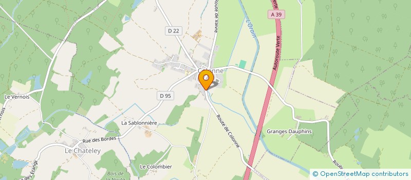 localisation de l'entreprise 797 631 272   COLONNE