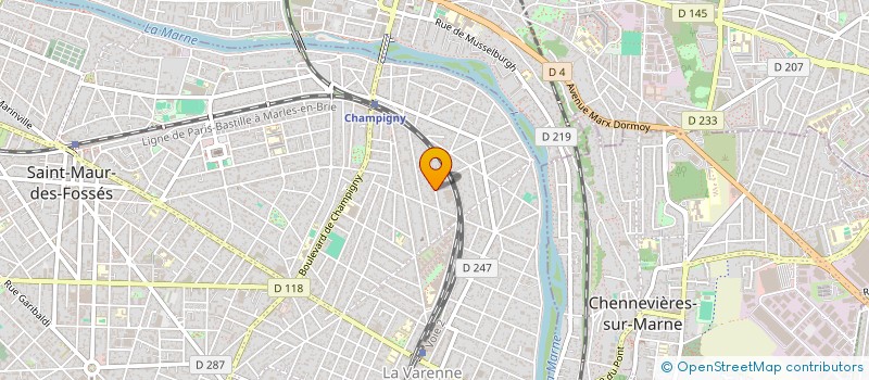 localisation de l'entreprise 797 636 602   SAINT-MAUR-DES-FOSSES