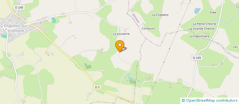 localisation de l'entreprise 797 638 251   CHATILLON-SUR-COLMONT