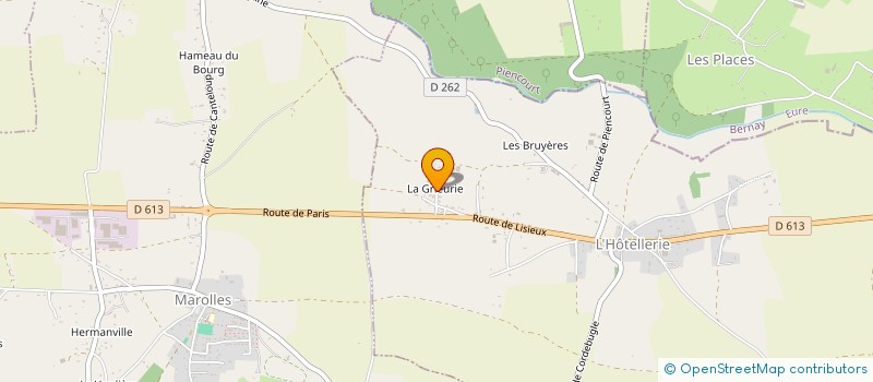 localisation de l'entreprise 797 648 185   MEZIDON VALLEE D'AUGE