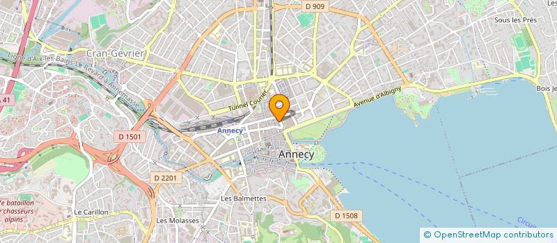 localisation de l'entreprise 797 658 333  à ANNECY