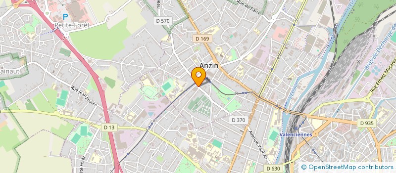 localisation de l'entreprise 797 659 877 à VALENCIENNES