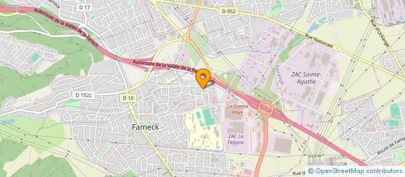 localisation de l'entreprise 797 663 838   MONDELANGE