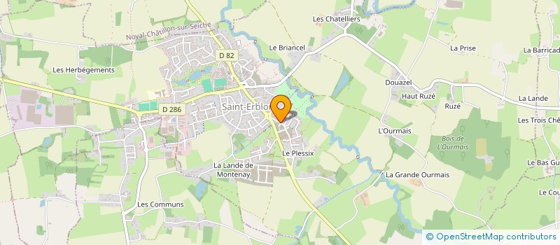 localisation de l'entreprise 797 669 629  à NOYAL-CHATILLON-SUR-SEICHE