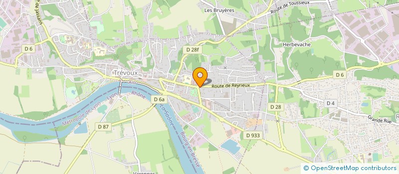 localisation de l'entreprise 797 676 707   TREVOUX