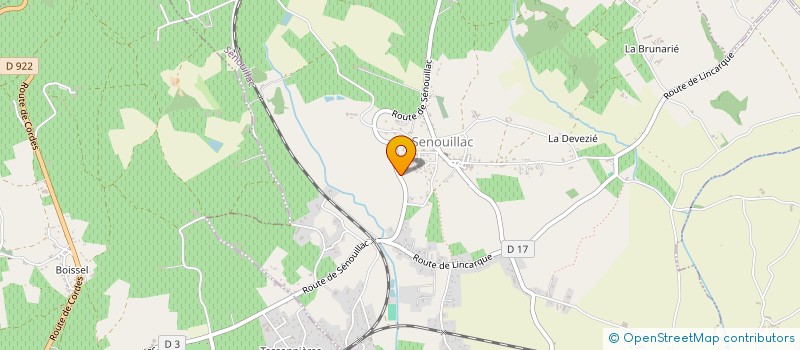 localisation de l'entreprise 797 680 386   SENOUILLAC