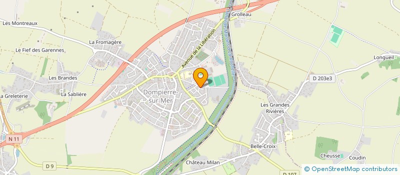localisation de l'entreprise 797 681 681 à SAINTE-SOULLE