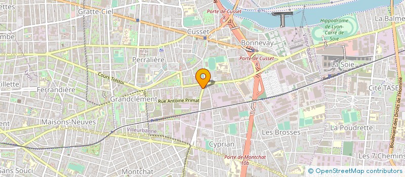 localisation de l'entreprise 797 700 481   VILLEURBANNE