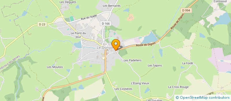 localisation de l'entreprise 797 710 159   LE BOUCHAUD