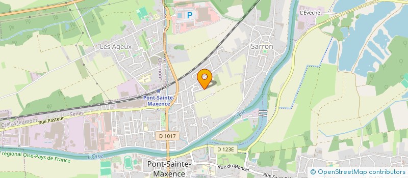 localisation de l'entreprise 797 733 201   PONT-SAINTE-MAXENCE