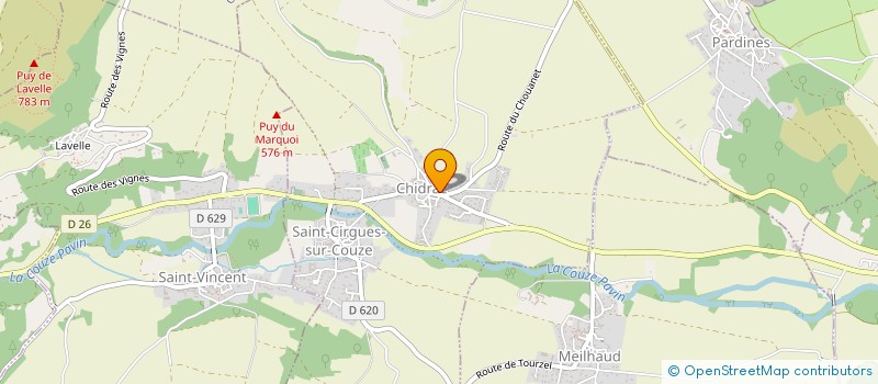 localisation de l'entreprise 797 733 797   BERGONNE