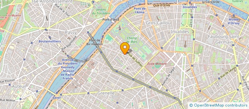 localisation de l'entreprise 797 734 423 à BOULOGNE-BILLANCOURT