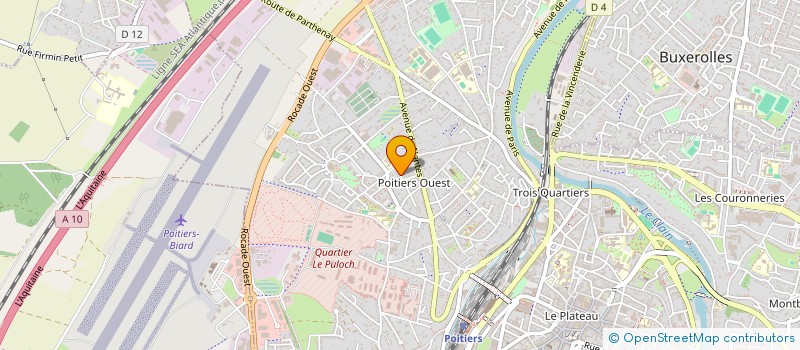 localisation de l'entreprise 797 740 040   POITIERS