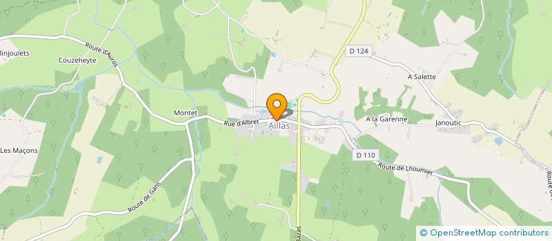 localisation de l'entreprise 797 757 937   AILLAS