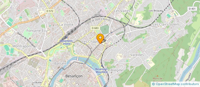 localisation de l'entreprise 797 763 216 à BESANCON