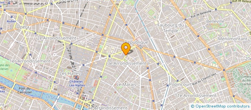localisation de l'entreprise 797 783 099   PARIS