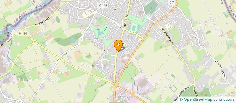 localisation de l'entreprise 797 814 472   LA CHAPELLE D ARMENTIERES