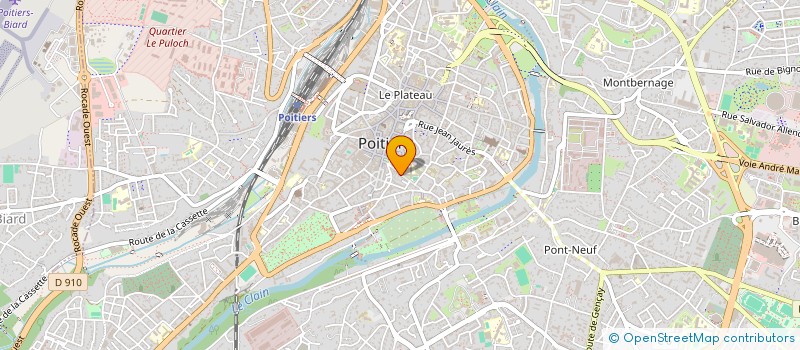 localisation de l'entreprise 797 816 675 à POITIERS