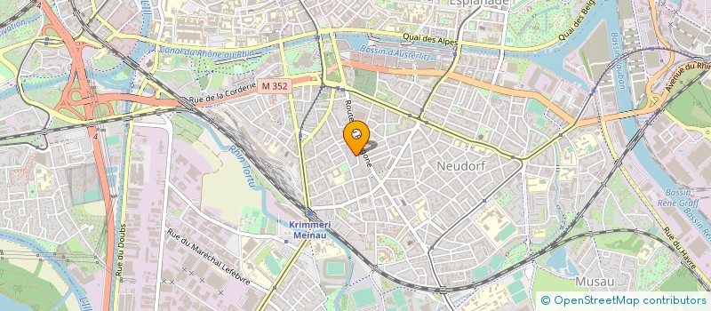 localisation de l'entreprise 797 819 299 à STRASBOURG
