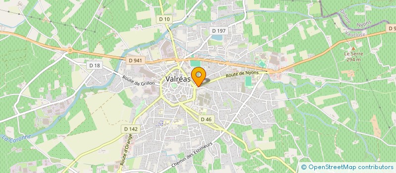 localisation de l'entreprise 797 819 513  à VALREAS