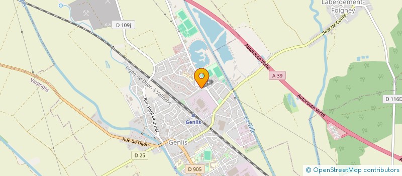 localisation de l'entreprise 797 824 885   AUXONNE