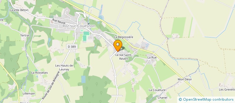 localisation de l'entreprise 797 828 357   ROZ-SUR-COUESNON