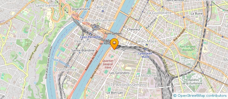 localisation de l'entreprise 797 852 860   TASSIN-LA-DEMI-LUNE