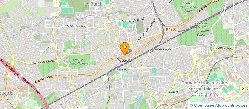 localisation de l'entreprise 797 863 438   PESSAC