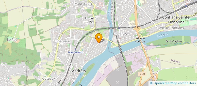 localisation de l'entreprise 797 875 713   ANDRESY