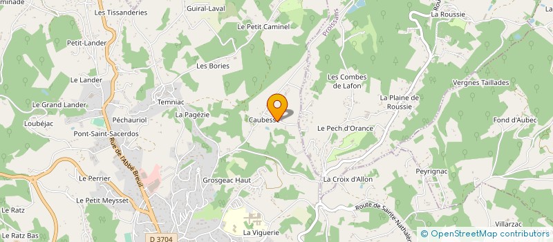 localisation de l'entreprise 797 890 282   SAINTE-NATHALENE