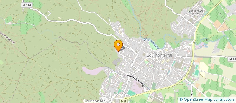 localisation de l'entreprise 797 891 108   COURNONTERRAL