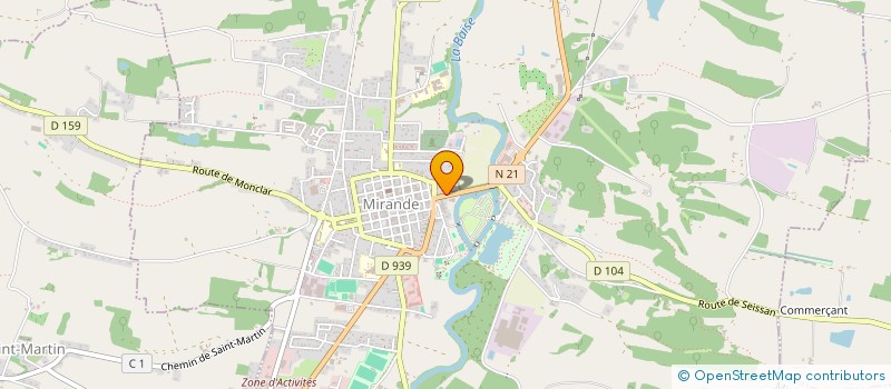 localisation de l'entreprise 797 892 858   MIRANDE