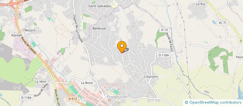 localisation de l'entreprise 797 920 840   VILLEDOUX