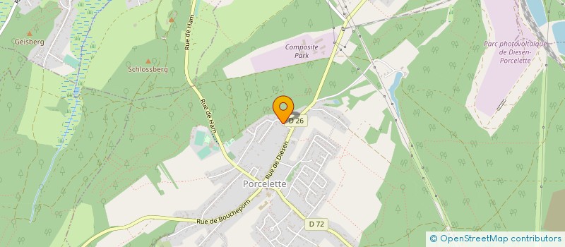 localisation de l'entreprise 797 927 332   PORCELETTE